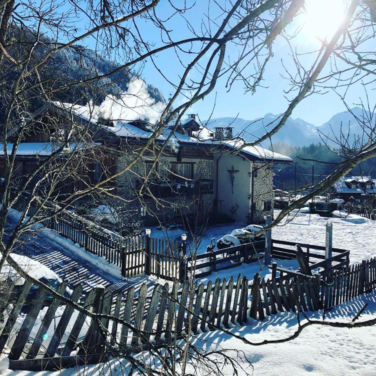 Maso Franceschella Bed and Breakfast Carano  Buitenkant foto
